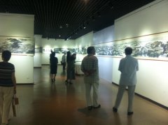 “美好安徽”中国山水画长卷巡展(宿州)